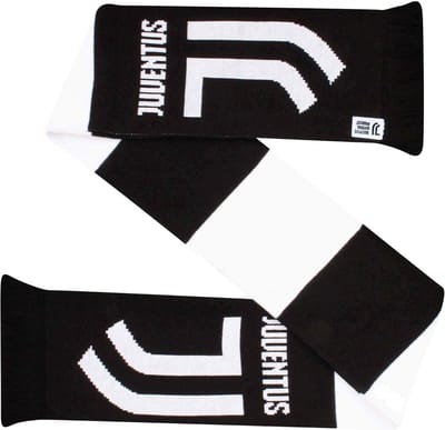 FC Voetbal Sjaal Clubkleuren Zwart Wit | Supporters Sjaal