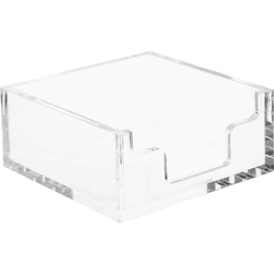 Servethouder Acryl Papieren Handdoek Dispenser Doos Tissue Gasten Etui Tissuebox Servethouder voor Keuken Hotel Dineren Bureau white