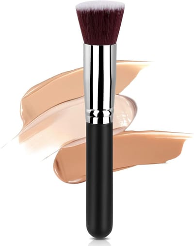 Premium Foundation Brush voor Vloeibare Make-up, Multifunctionele Borstel voor Concealer, Poeder en Crème, Ideaal voor Blenden en Polijsten van de Huid