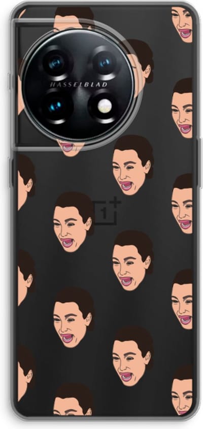 Case Company® - Hoesje geschikt voor OnePlus 11 hoesje - Ugly Cry Call - Soft Cover Telefoonhoesje - Bescherming aan alle Kanten en Schermrand