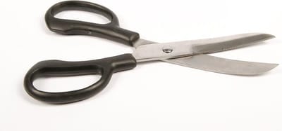 Harry's Horse Schaar heavy duty gebogen RVS One Size Zwart