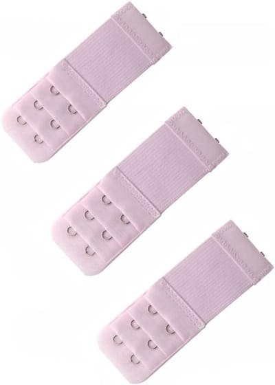 Beha verlengstukken 3-pack, 3 rijen haken, verstelbare beha verlenging, smal ondergoed accessoire