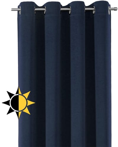 Unyqoos® Verduisterende Oogjesgordijnen voor Optimale Licht- en Geluidsisolatie in Diverse Kleuren en Maten