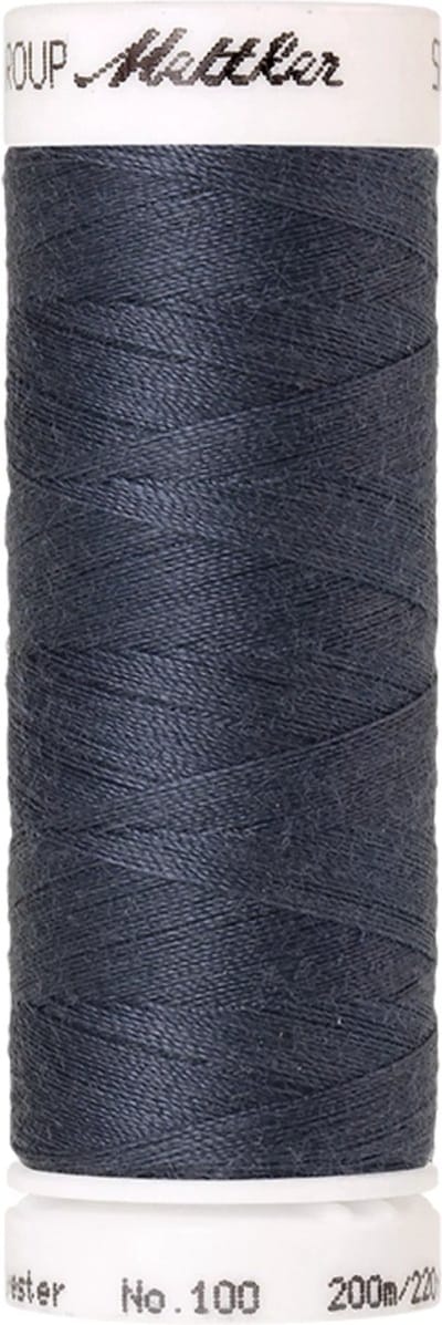 Amann Mettler Seralon Naaigaren – Blue Shadow (0311) – 200 m – No. 100 – 100% Polyester – Per Stuk