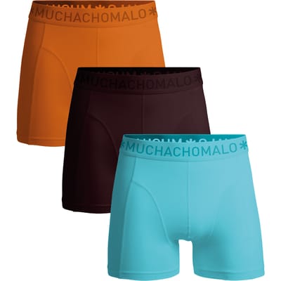 Muchachomalo Boxershort Heren – 3 Pack – 95% Katoen – Heren Ondergoed – Kleding – Stevig Ondergoed – Onderbroeken Heren