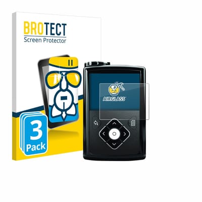 Screenprotector 3 Stuks voor Medtronic Minimed 780G/ 770G/ 670G/ 640G/ 630G Beschermglas transparant