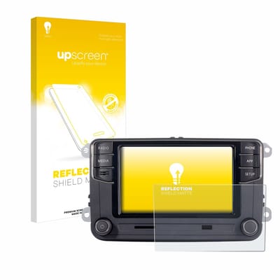 upscreen - Screenprotector voor Volkswagen Autoradio Composition Touch RCD330+ 6.5" - Folie Beschermfolie anti glare matte
