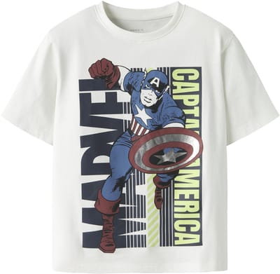 NAME IT - NKMJIMMU MARVEL SS NREG TOP BOX MAR - Jongens - T-shirts