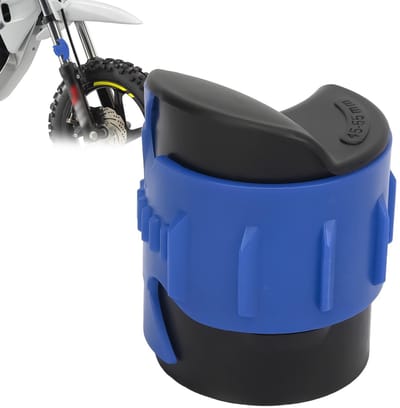 Allecto - Motorfiets Vork Seal Reiniger - Kunststof Vork Seal Saver - Blauw - Onderhoudsaccessoire - Geschikt voor Dirt Bike - 66 x 56 mm