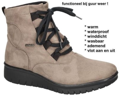 Josef Seibel -Dames - taupe - laarzen - maat 40