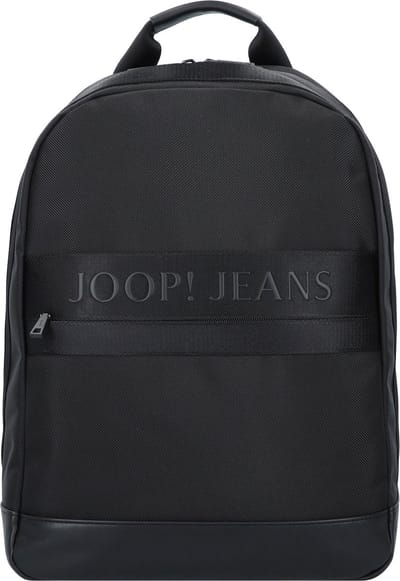 JOOP! Laptop rugzak Rugzak met laptopvak Modica Faris Backpack Black Zwart