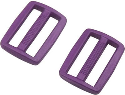 Plastic gesp - 14 millimeter - 10 Stuks - paracord armband - paracord armband survival - Paars