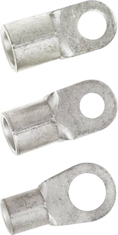 LAPP 63204025 Ringkabelschoen Zonder isolatie Dwarsdoorsnede (max.): 1.50 mm² Schachtdiameter: 3.2 mm Ongeïsoleerd Metaal 100 stuk(s) Piece
