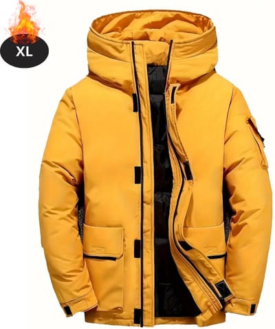 Livano Skipak - SkiBroek - Skijas - Ski Suit - Wintersport - Heren - Winter - Warm Fleece - Geel - Maat XL