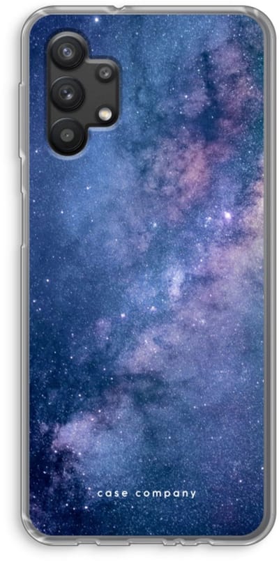 Hoesje geschikt voor Samsung Galaxy A32 5G hoesje - Nebula - Soft Cover Telefoonhoesje - Bescherming aan alle Kanten en Schermrand