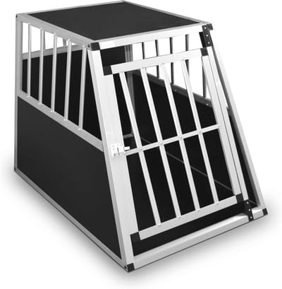Aluminium Hondentransportbox XL - Veilig en Comfortabel voor Reizen en Transport
