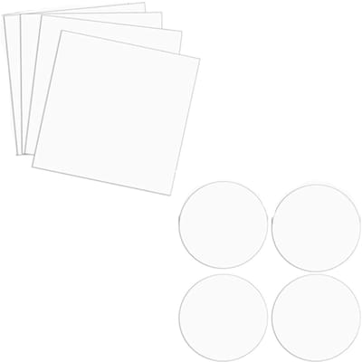 Cuhostki 8 Stuks - Tpu Reparatietape - Reparatieset Voor Opblaasbare Artikelen - Transparant - Waterdicht - Voor Zwembaden Luchtbedden Tent