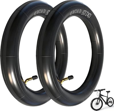 Kinderwagen Binnenband - Fietsband Binnenband - Veilig Vervoer - Lekbestendig Butylrubber - 12 Inch - Zwart