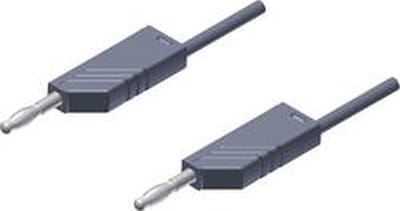SKS Hirschmann MLN 200/2,5 GR Meetsnoer Banaanstekker 4 mm Banaanstekker 4 mm 2.00 m Grijs 1 stuk(s)