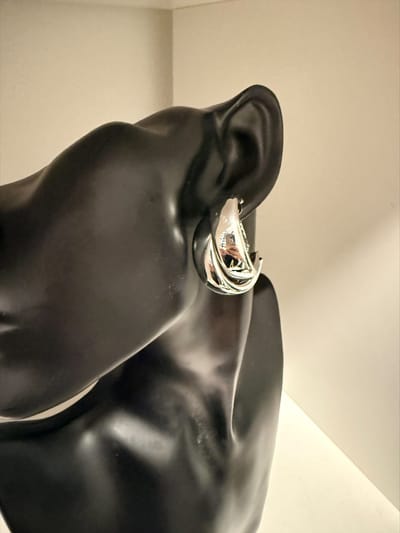 Hoop oorbellen zilverkleurig || Make up | Parfum | Moederdag | Verjaardagscadeau| Cadeautje| Valentijnsdag| Kado | sieraden | vaderdag | oorbellen | oorsieraden