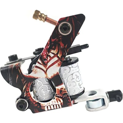Kit de Tatouage Complet pour Débutants 2 Kits de Machines à Tatouer Alimentation pour Tatouage godets à Encre de Tatouage Accessoires de Tatouage multicolore