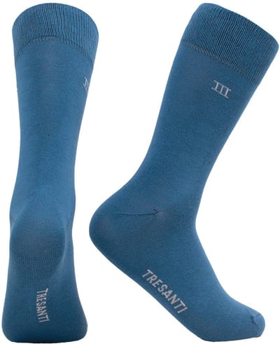 TRESANTI | ZICO I Bamboo sokken | Bright Blauw | Size 43/46