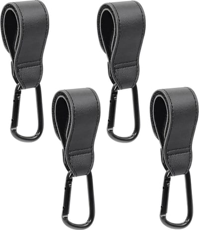 Kinderwagen tassenhaakjes - Haakjes voor tassen - Buggy haakjes - Boodschappen haak - Set van 4 - Extra stevig - Buggy haakjes - Kinderwagen tassenhaak - Tas Hanger