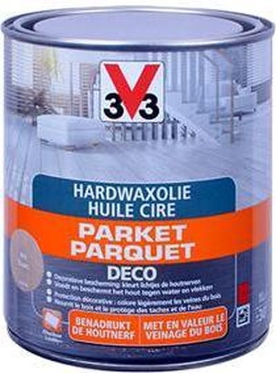 V33 Hardwaxolie Parket Extra Midden Eik Mat 1l
