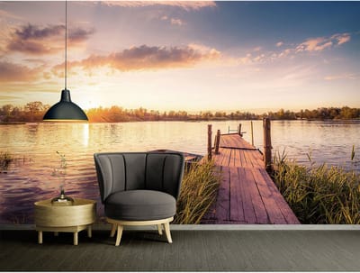 Fotobehang LandingStage2 DD115200 A.S. Création XXL 5 | 3D Fotobehang