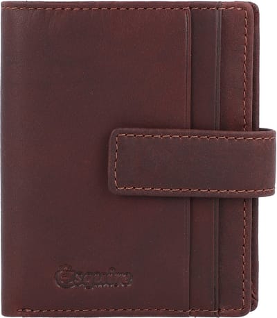 Esquire Oslo creditcard etui RFID leer 8,5 cm - 10 Sleuven - braun