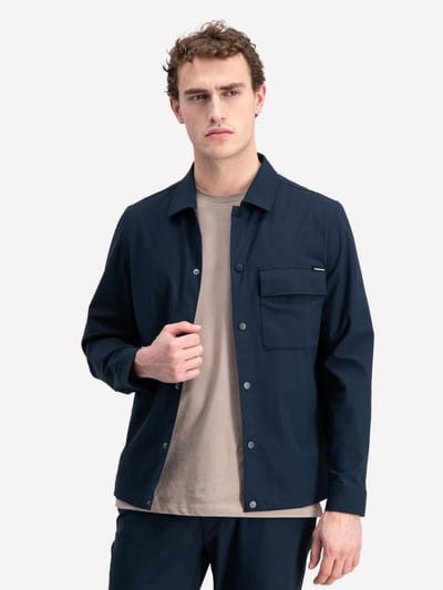 Gabbiano Overhemd Arvik 4265413 301 Navy Mannen Maat - L