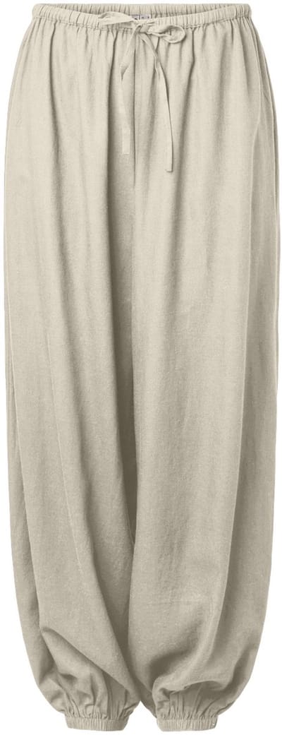Pieces Broek PCPIA LW LINNENMIX BALLON
