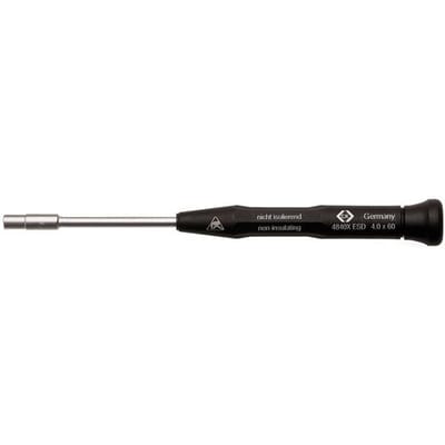 C.K Dopschroevendraaier ESD Sleutelbreedte (metrisch): 4 mm Koplengte: 60 mm