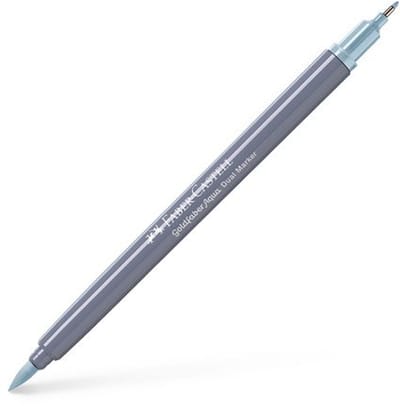 Faber-Castell - aquarel marker Goldfaber - water blauw 164 - brush / 0,6mm - FC-164664