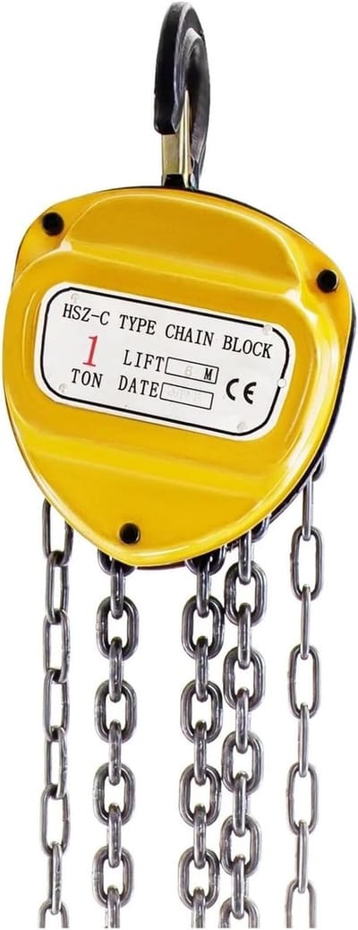 Handlier - Hijsapparaat - Lasten Hefen - Hoge Capaciteit - 1000 kg - Geel