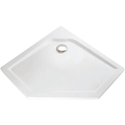 HSK pentagonal shower tray super-flat 90 x 90 cm
