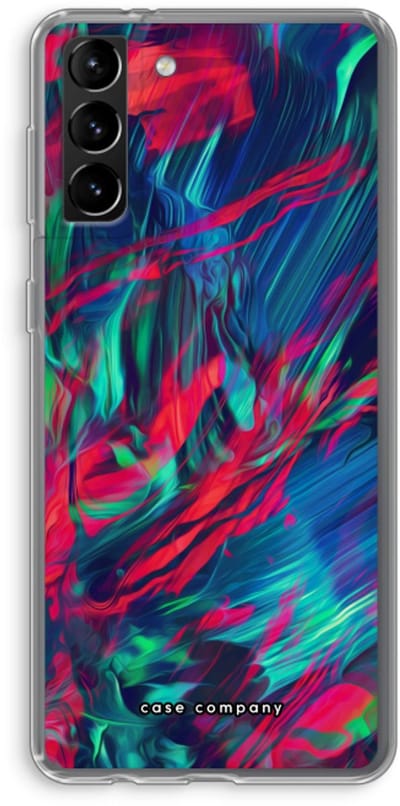 Case Company® - Hoesje geschikt voor Samsung Galaxy S21 Plus hoesje - Pilgrims Of The Sea - Soft Cover Telefoonhoesje - Bescherming aan alle Kanten en Schermrand