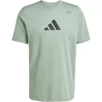 Adidas All-gym Category Graphic T-shirt Met Korte Mouwen Groen S Man