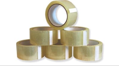 12x Verpakkingsplakband  Strong, 50mm x 66m, Doorzichtig - Plakband - Tape  Ruban Adhesif - Scotch 240 Gram Verpakking ­Ban- Transparante Verpakkingstape