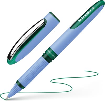 Schneider rollerball - One Hybrid N - naaldpunt - 0,5mm - groen - S-183504