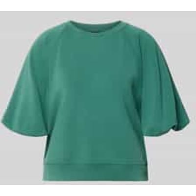 oversized sweatshirt met ballonmouwen