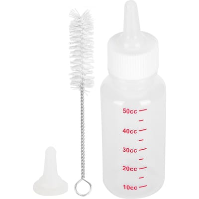 4 Set 3 stuks/set Hond Kat Melkvoeding Fles Puppy Kitten Pasgeboren Dierlijke Verpleegset white