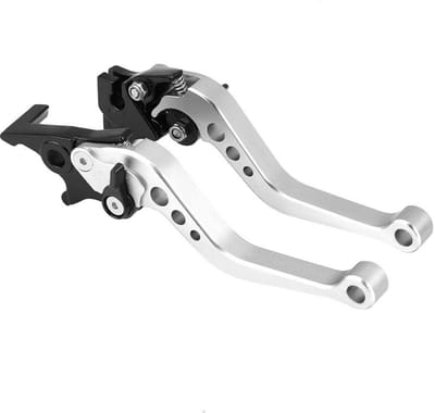 Dailygoods- Remhendel - CNC Aluminium - Universele Motorfiets - Koppelingstrommel - 22 mm - Duurzaam - Verbeterde Remprestaties - Remhendels
