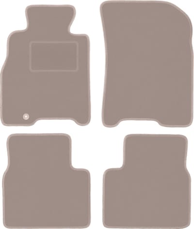 Beige velours matten voor: Mazda Xedos 9 sedan (1993-2001)