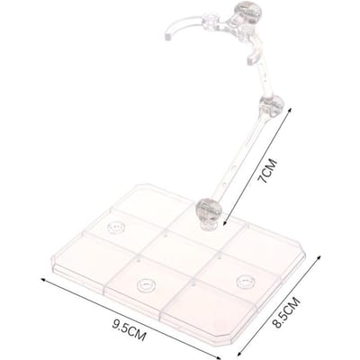 1PC Base de Figurine d'Action Âme à Trois Têtes Support d'Exposition Adapté pour Modèle HG1/144 Poupée Faite Main