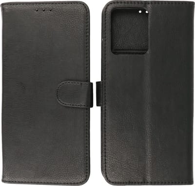 Oppo Reno 7 4G Hoesje Book Case Portemonnee Telefoonhoesje - Zwart