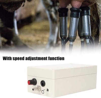 12V elektrische melkmachine voor dieren, vacuümpompaccessoire voor melkverwerking