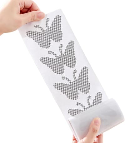 Raamhor reparatietape - Hor reparatie - Snel repareren - Zelfklevend glasvezel - 30 stuks - Grijs
