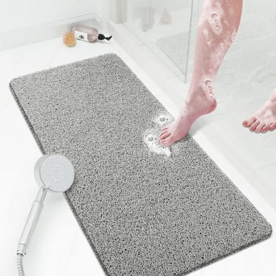 Antislip Douchemat 91,4 x 40,6 cm - Zachte, Sneldrogende Badmat voor Veiligheid in Badkamer