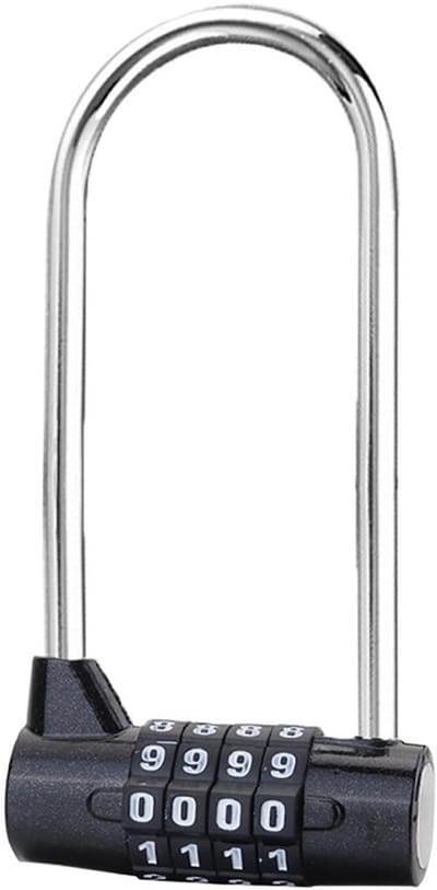 Allecto - Combinatieslot - 5-cijferig hangslot - Hoge beveiliging